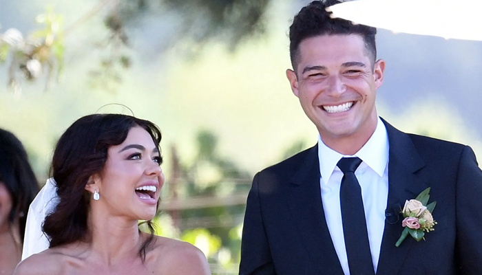 Sarah Hyland and Wells Adams have been together since 2017