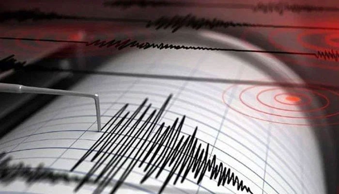 A representational graph of earthquake measurement can be seen in this picture. — AFP/File