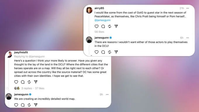 James Gunn opens up about creating DCU world map for comic heroes
