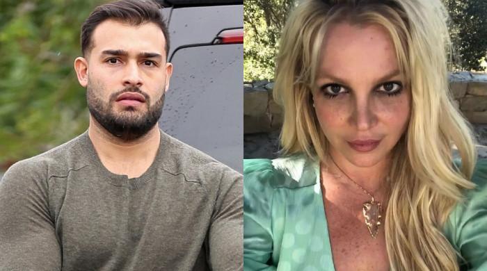 Sam Asghari appears downcast in first outing since Britney Spears divorce