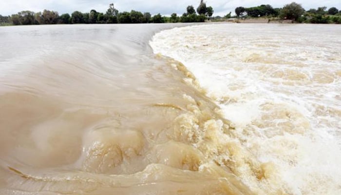 Picture of River Sutlej in Punjab. — Radio Pakistan/File