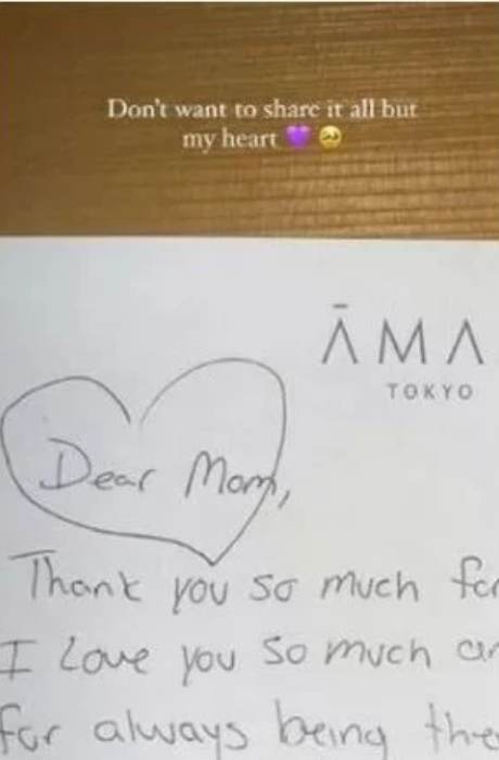 Kim Kardashian shares sweet hand-written note by daughter North West