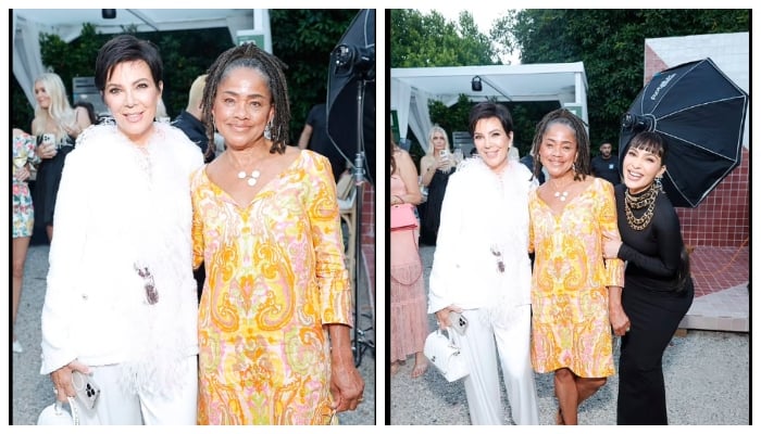 Royal and Reality Royalty Unite: Meghan Markles mom poses with Kris Jenner, Kim Kardashian