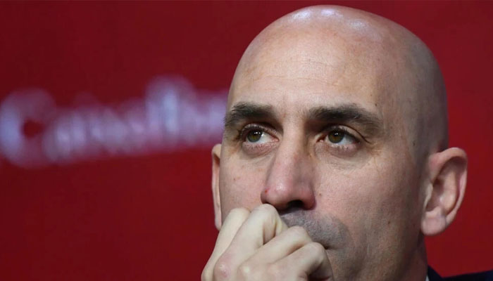 Spains football federation president Luis Rubiales. — AFP