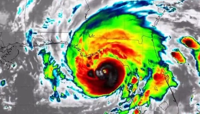 The map depicts the fierce and dangerous storm that will bring life-threatening impacts to Florida and Georgia. — X/@BackpirchCrew