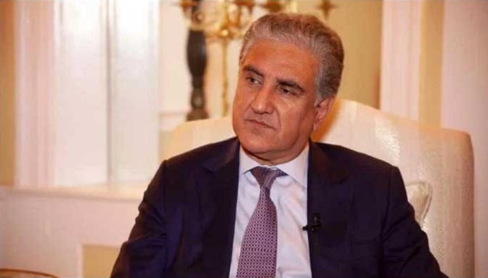 Shah Mahmood Qureshi speaks with AFP on the sidelines of the high-level 76th session of the UN General Assembly in New York on September 20, 2021.— AFP