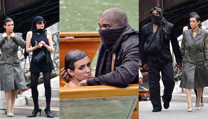 Kanye West Bianca Censori Reminding Fans Of Kim Kardashians Past With