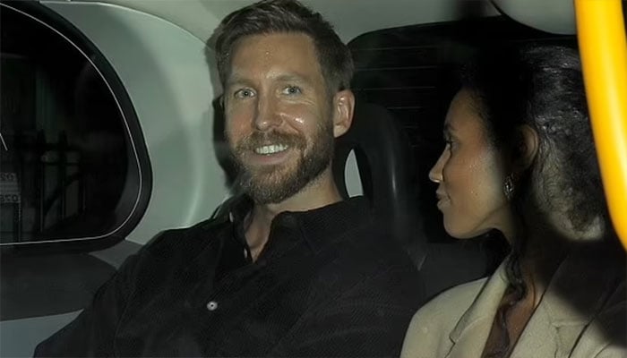 Calvin Harris and fiancée Vick Hope revel in romantic wedding season.