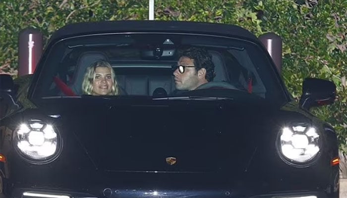 Sofia Richie on dinner date with husband Elliot Grainge in Malibu.