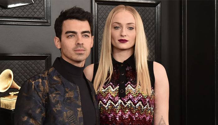 Joe Jonas and Sophie Turner at the Grammy Awards