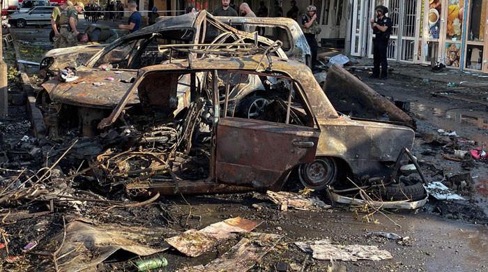 17 killed in Russian attack on east Ukraine market