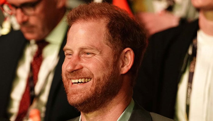 Prince Harry pictured at the Invictus Games