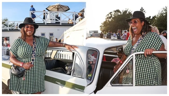 Alison Hammond shines at Goodwood Revival Festival amid accent controversy