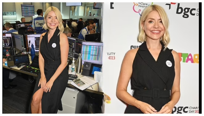 Holly Willoughby makes appearance at charity gala without Phillip Scofield