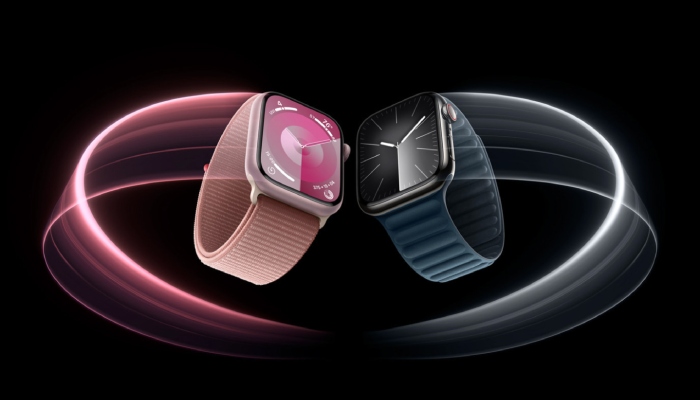 This picture shows an illustration of the latest Apple Watch released on September 12, 2023. — X/@theapplehub