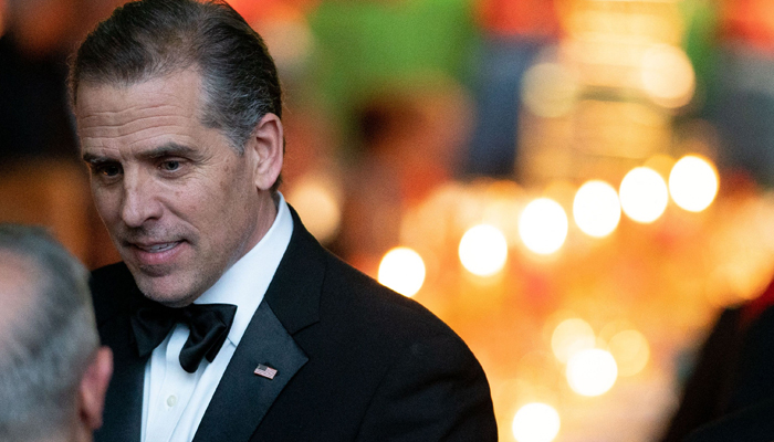 Hunter Biden arrives for a toast during an official State Dinner in honour of Indias Prime Minister at the White House in Washington, DC, on June 22, 2023. — AFP