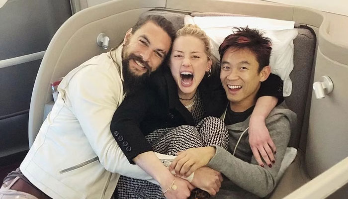 Amber Heard Acusa Jason Momoa e James Wan de Perseguição no Set