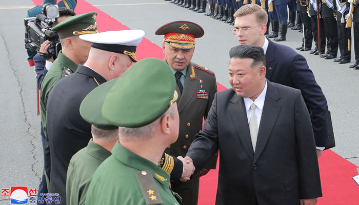Rifle, fur hat, drones: North Korea's Kim returns with gifts from Russia