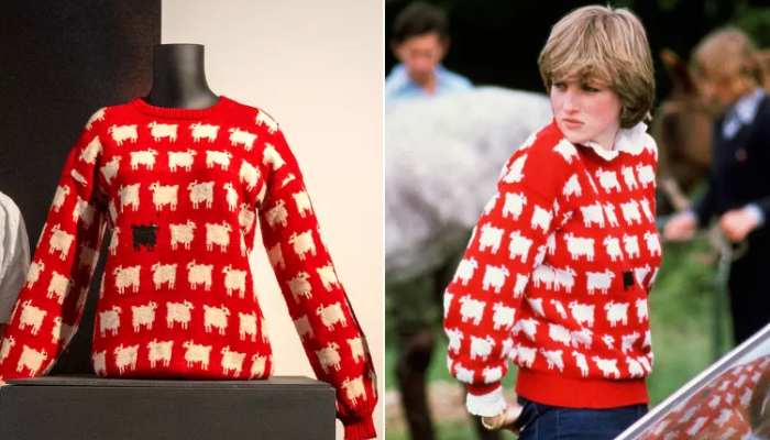 Princess Diana’s famous black sheep sweater sells for whopping $1.1 million