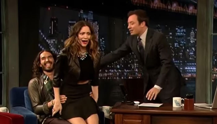 Katherine McPhee responds to clip about ‘harmless’ incident with Russell Brand