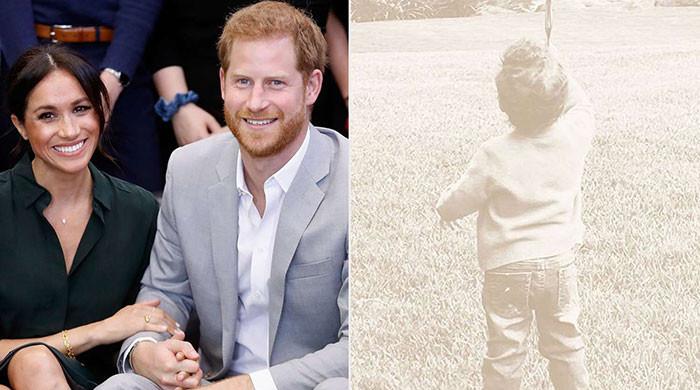 Watch: Prince Harry, Meghan Markle's son Archie melts hearts with sweet ...