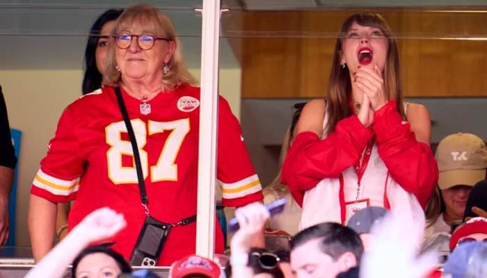 Taylor Swift and Travis Kelce’s family met before Chief’s game appearance