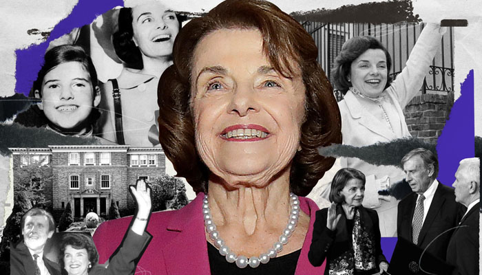 Dianne Feinstein, late US senator and centrist Democrat. — Social media @latimes