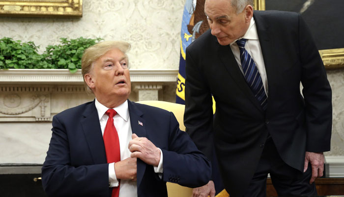 Donald Trump calls John Kelly a lowlife with small brain and big mouth. Mediaite