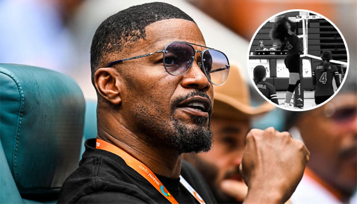 Jamie Foxx cheers on daughter for carrying his legacy at a volleyball game