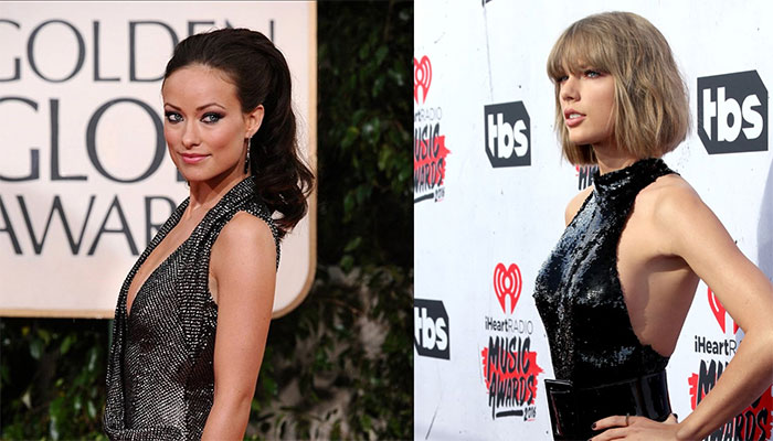 Olivia Wilde throws shade at Taylor Swift and Travis Kelces romance.