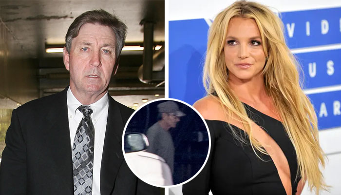 Britney Spears’ father Jamie looks frail in first appearance since hospitalisation