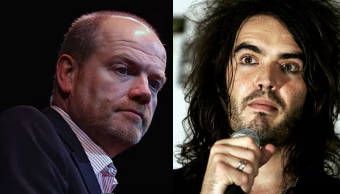 Ex BBC director denies knowledge of Russell Brand’s ‘unacceptable’ behaviour