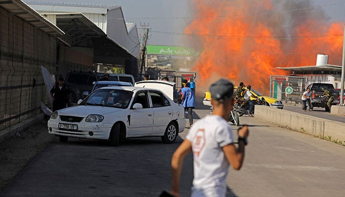 In pictures: Casualties on both sides as fight intensifies between Hamas, Israel