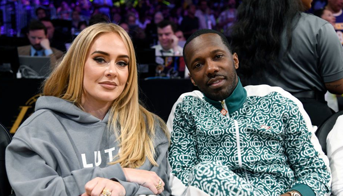 Adele and Rich Paul sparked rumors that they are married last month