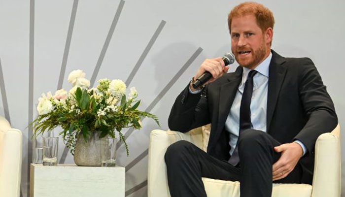 Prince Harrys demeanour at his latest appearance brought on claims of the Duke being nervous