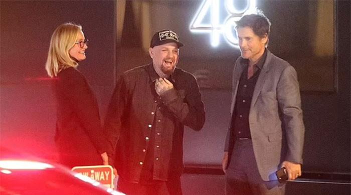 Cameron Diaz and Benji Madden spice up double date night with Rob Lowe