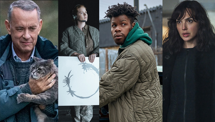 Stills from A Man Called Otto, Arrival, They Clones Tyrone, and Heart of Stone