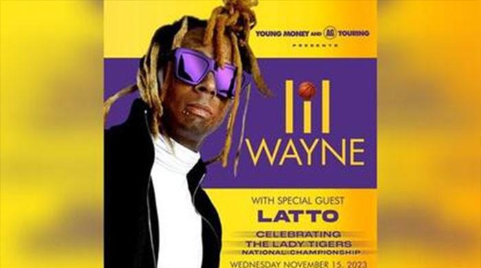 Lil Wayne خواتین کے باسکٹ بال قومی ٹائٹل کے لیے LSU کی جیت کے جشن کی سرخی لگائیں گی۔