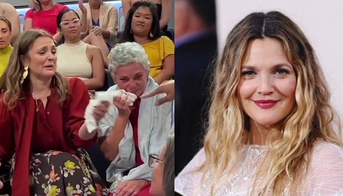 Drew Barrymore reflects on hard time she stopped drinking in emotional reunion: Watch