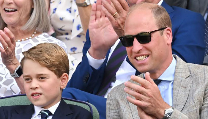 Prince George seemingly had enough with Prince William in public outings