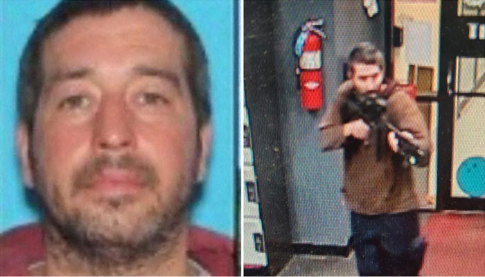 Images of Robert Card, the prime suspect behind Maine shooting obtained from Lewiston Maine Police Department. — AFP/File