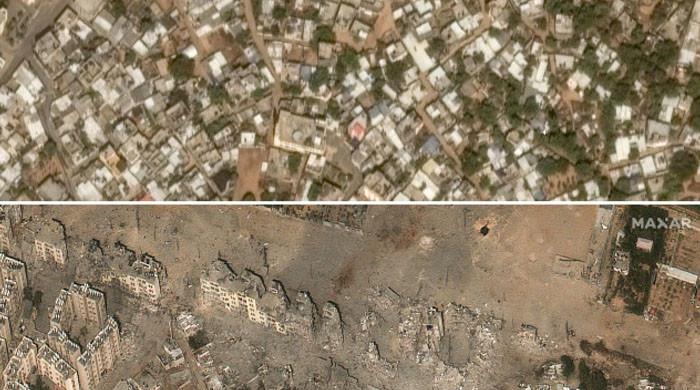 VIDEO: Before, After Images Reveal Israel Bombed Most Of Vibrant Gaza ...