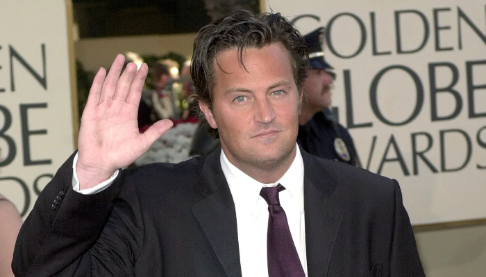 Matthew Perry at the 59th Annual Golden Globe Awards