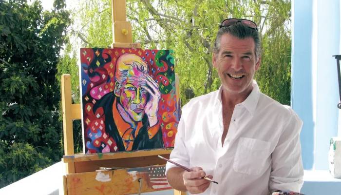 Pierce Brosnan rejects false news about meet and greet in Nottingham’s gallery