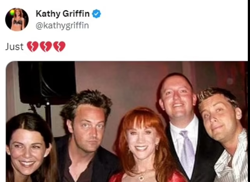 Kathy Griffin shares memorable moment with Matthew Perry following actors death