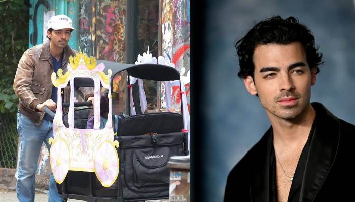 Joe Jonas gets into Halloween spirit with his two daughters: Photos