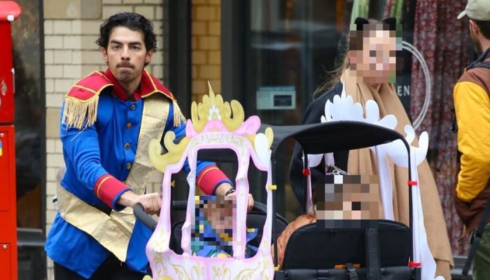 Joe Jonas celebrates Halloween with daughters amid Sophie Turner’s aristocrat romance