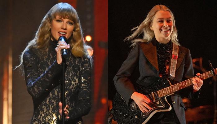 Taylor Swift hangs with Phoebe Bridgers amid Travis Kelces in love confession