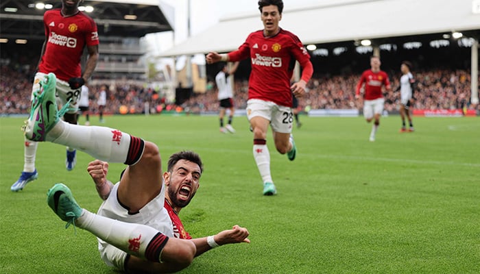 Bruno Fernandes nets Man Utd winner in comeback against Fulham to