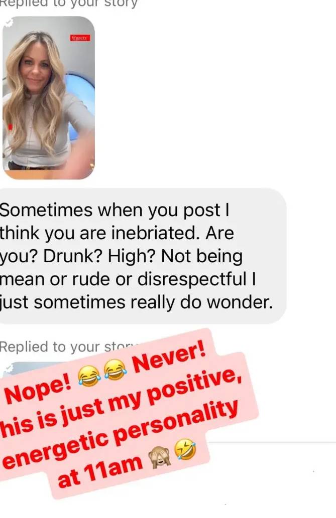 Candace Cameron Bure responds to fan’s ‘inebriated’ comment on social media